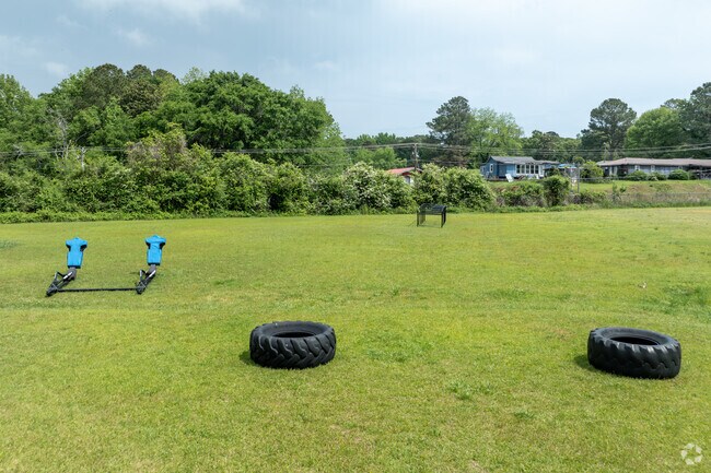 Valley High School offers an expansive area perfectly suited for athletic fields, ensuring a vibrant environment for sports and activities.
