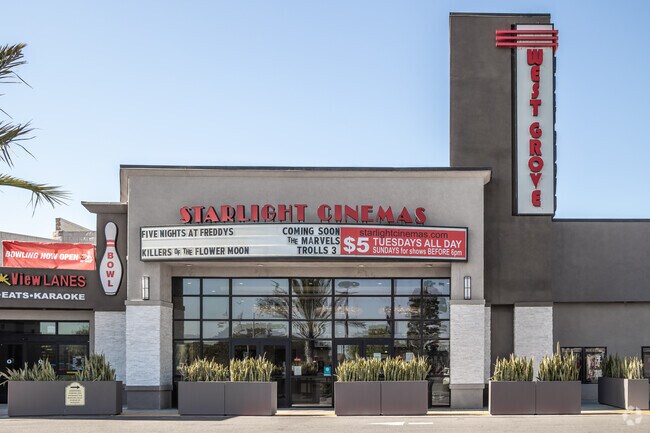Starlight Cinemas is located on Valley View Street in West Grove.