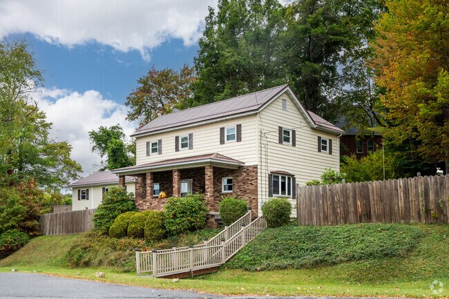 Shaded lots provide a peaceful setting for homes in the rural community of West Carroll.