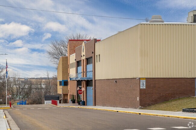 St. Croix Central Middle School has easy pick-up and drop-off access.