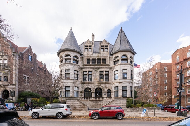 Poly Prep Country Day School has a stately building on Prospect Park West in Brooklyn.