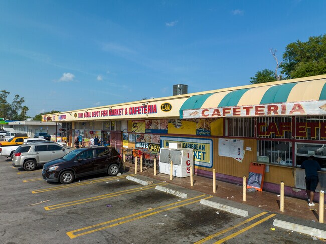 Tony Kabal Depot Fish Market & Cafeteria offers Haitian and Caribbean specialities.