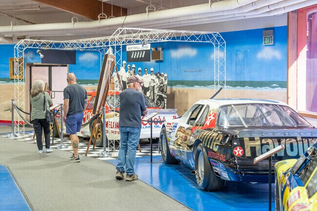 Take a tour with friends at the International Motorsports Hall of Fame in Talladega.