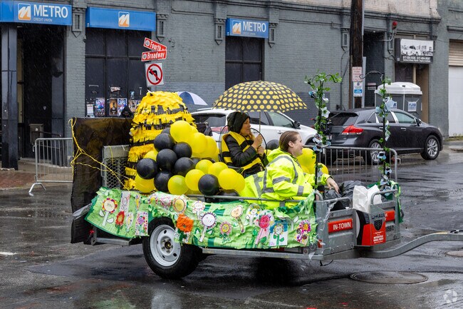 Chelsea Day Parade features fantastic floats in Broadway.