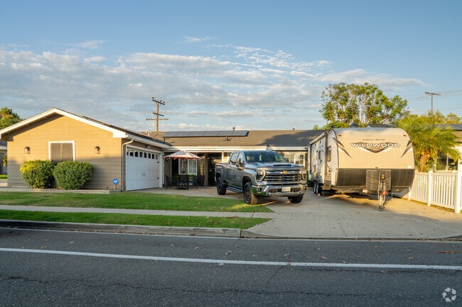Westside Costa Mesa offers residents to park their RV's and boats in their driveway.