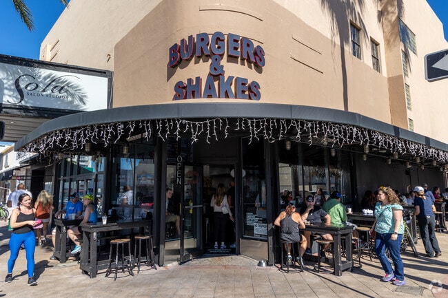 Biscayne Point locals love burgers and shakes on Collins Avenue.