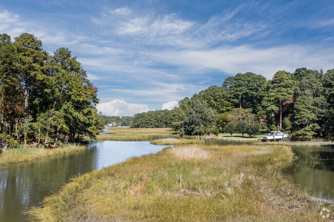 An outlet to the Lynnhaven River in the Little Neck neighborhood of Virginia Beach.