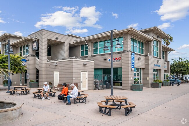 You can find local retailers throughout the Hollywood Beach area.