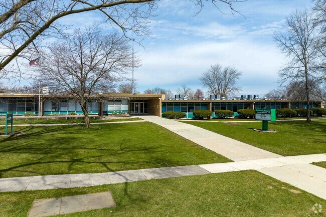 Illinois School is near Olympia Fields and is for students K- 8th grades.