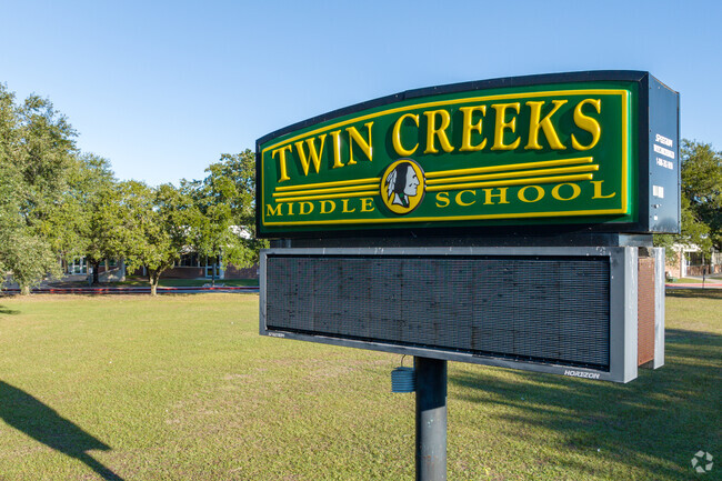 Twin Creeks Middle School offers educational diversity.