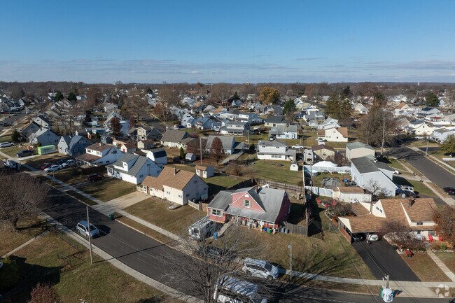 The Appletree Hill development has nice size yards.