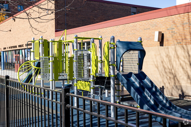 Mccutcheon Elementary School in Margate Park has a small playground for young ones.