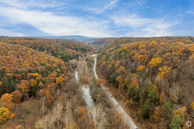 Residents of Hemlock, PA can get on State Route 42 for easy access to nearby Bloomsburg.