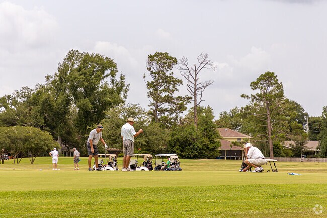 Avid golfers can enjoy the options of two different golf courses in LaPlace.