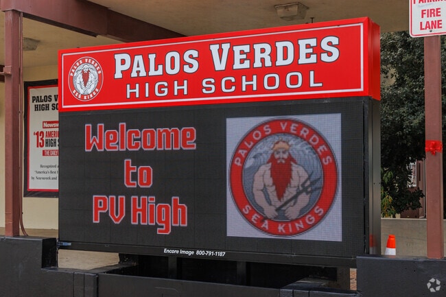 Palos Verdes High School is part of the Palos Verdes Peninsula Unified School District.
