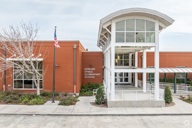 Edward Hynes Charter School has a corporate partnership with the University of New Orleans.