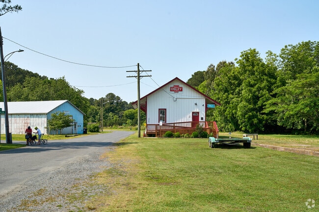 The historic Onley train station is an attraction along the newly planned rail trail.