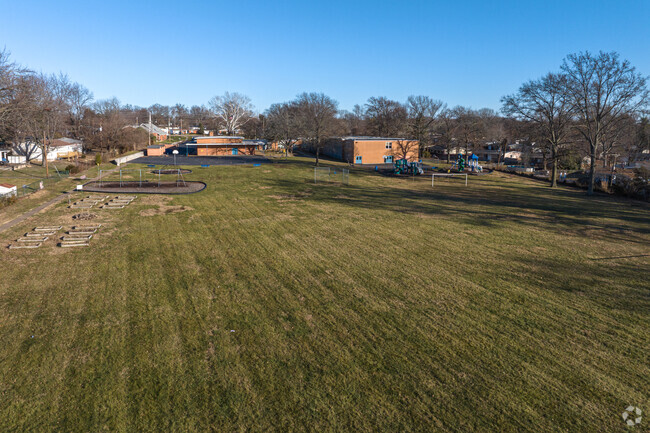 Halls Ferry Elementary School has ample outdoor space to learn and play.