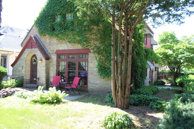 The Apartment front patio
