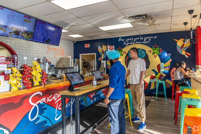 Stop by Saxonville Burrito Company for some Mexican style food.