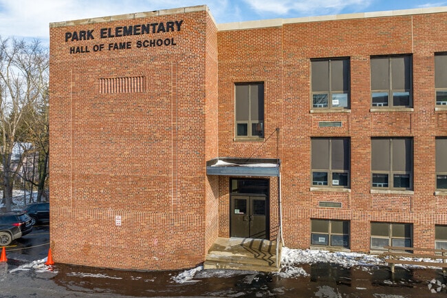 Park Elementary students often join a school club.