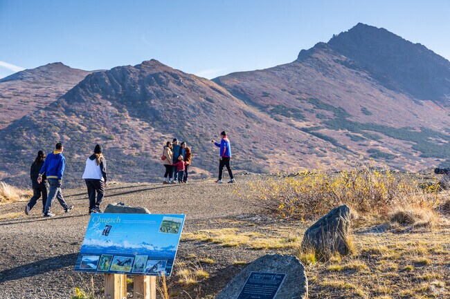 Flattop Peak Trailhead in Bear Valley is a popular destination.