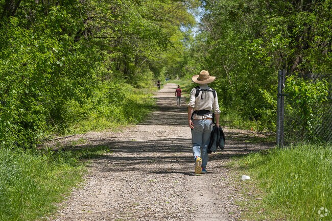 Several paved and unpaved trails can be found throughout the Norwood Manor area.