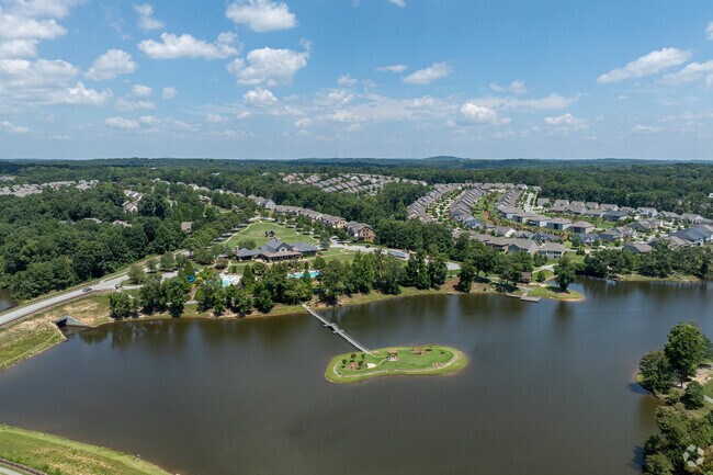 Sterling on the Lake is a large neighborhood with several amenities for the residents.