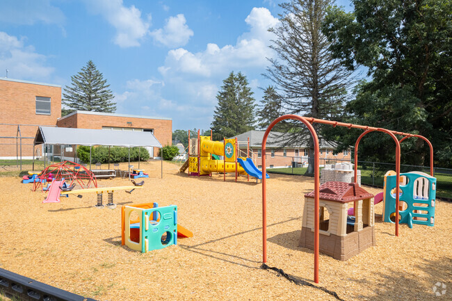 St. Madeleine Sophie School playground keeps young kids brains active throughout the day
