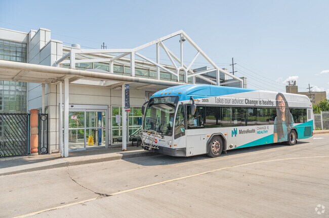 The West Boulevard-Cudell RTA station is a central hub for local commuters.