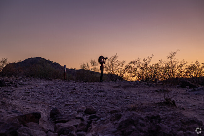 Lookout Mountain offers the perfect sunset serenade in Moon Valley.