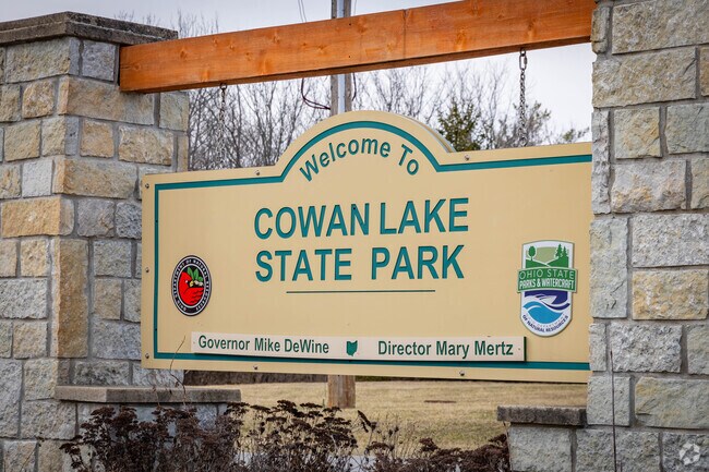 Wilmington is about 6 miles from Cowan Lake State Park.