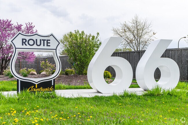 Historic Route 66 passes through Indian Head Park.