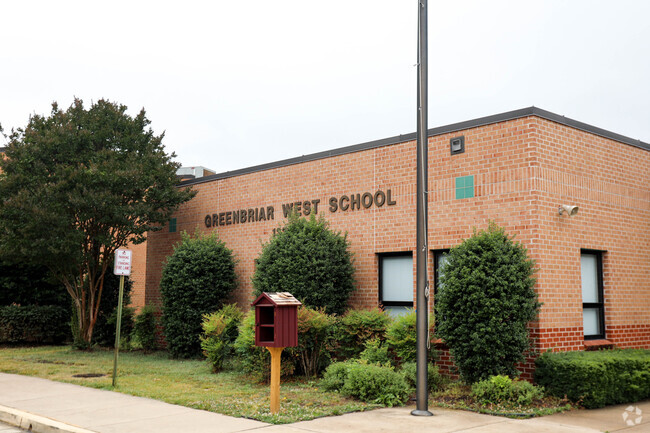 Greenbriar West Elementary School serves students from preschool through sixth grade.