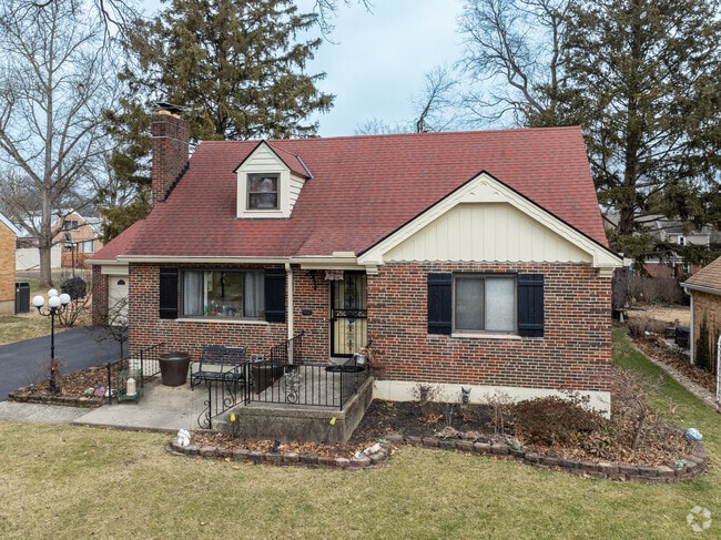 This quality built cape cod home is typical along Pleasant Ridge streets.