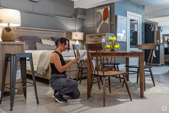 McHugh's Furniture in Ontario, WA is a three level store selling furniture, art and more.