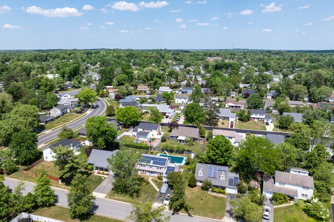 Meadowbrook's tree lined streets create a serene place to be.