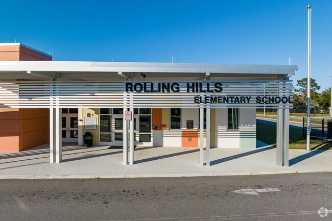 Rolling Hills Elementary School serves students in Pine Hills.