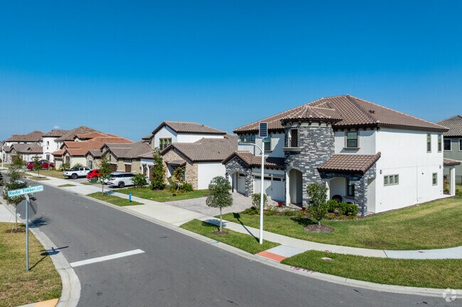 New communities like Mirada are all brand new construction with many amenities.