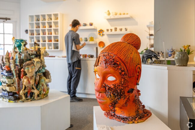 Check out the Lucy Lacoste Gallery along the Main Street in Concord.