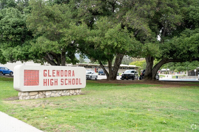 Glendora High School in the city of Glendora.