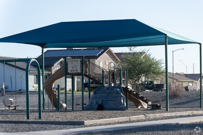 Ocotillo Park is a small neighborhood park in Yuma featuring a shaded playground.