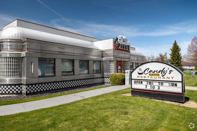 You'll love the nostalgic ambience of Candy's diner in Collister.