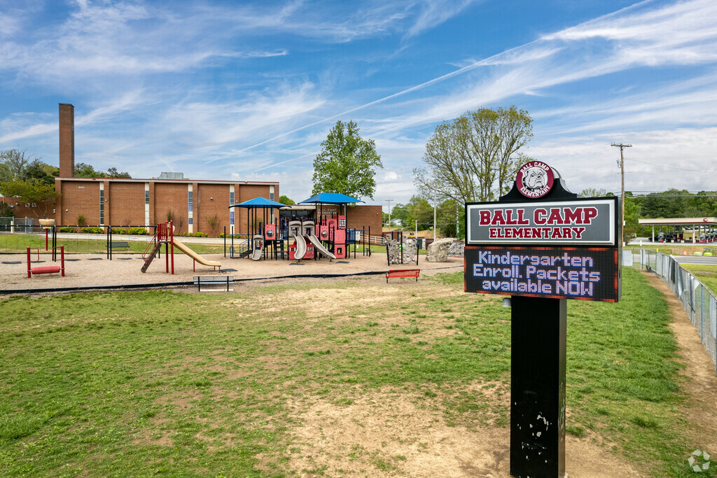 Ball Camp Elementary School in Westside offers extracurricular activities such as track and after school Art and STEM night.