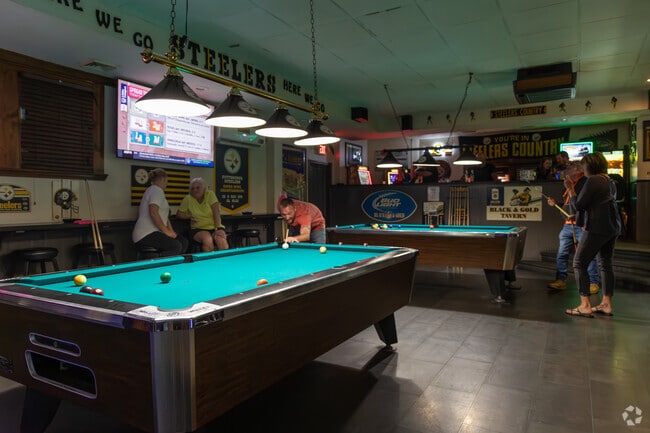 Many locals enjoy the proximity of local bars to Toy Town.