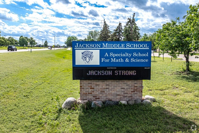 Jackson Middle School enrolls about 1900 students