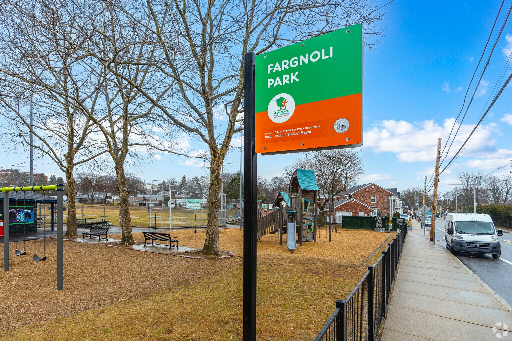 Entrance to Fargnoli Park