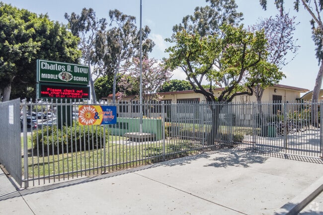Charles Drew Middle School is a public school in Florence-Graham, Los Angeles, CA.