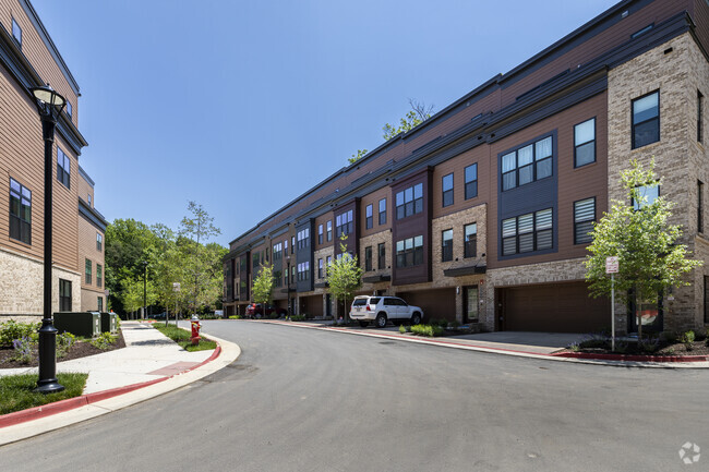 Modern townhomes welcome those looking to move to Fairfax.