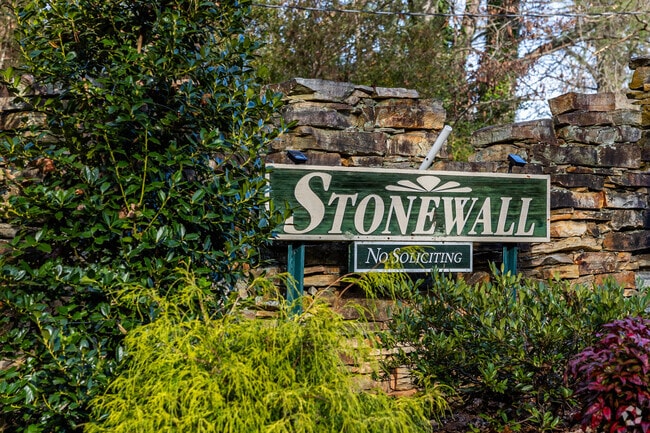 The Stonewall subdivision sits in Winston-Salem’s quiet northeast corridor.
